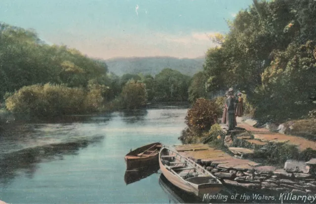 a irish kerry county eire old antique postcard ireland collecting killarney