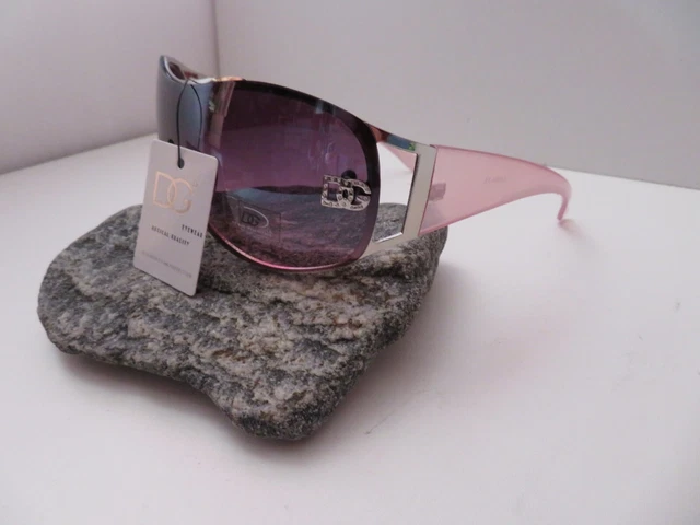 Lunettes De Soleil DG Polarisées UV400 - Monture Noir Polycarbonate - Verres Incassables - Neuf Avec Étiquettes