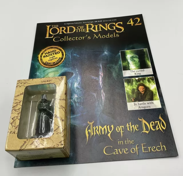 Eaglemoss Lord Of The Rings Lead Figure & Magazine #42 Army Of The Dead