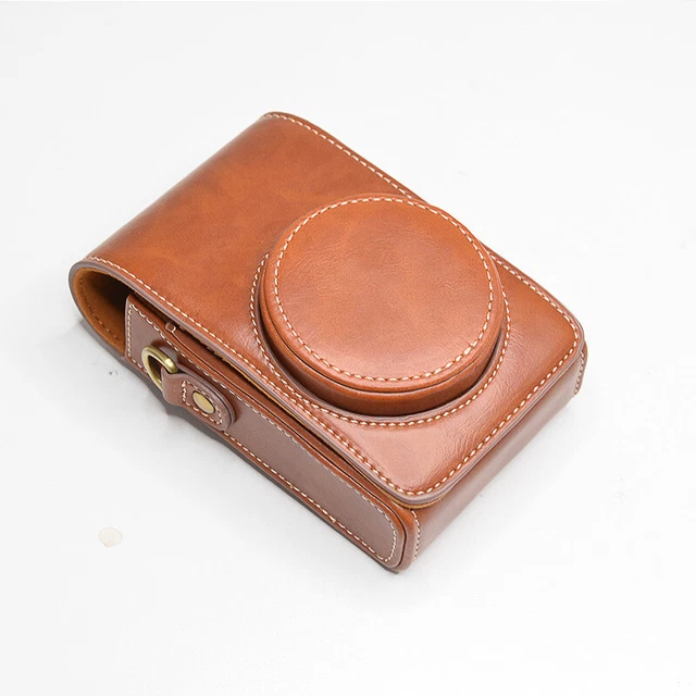 PU Leather Cover Camera Case Bag For Ricoh GRIII GR3 GR2 GRII GR-3 x100 ZV1 ZV-1 9