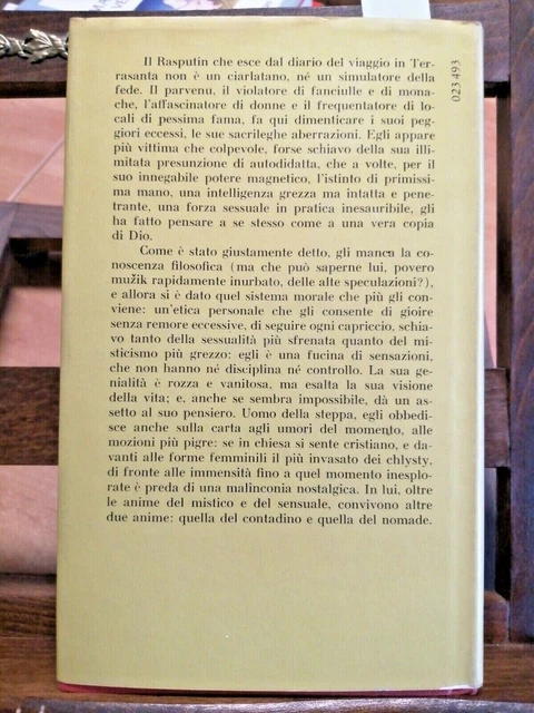 RASPUTIN BIOGRAFIA Massimo Grillandi Rusconi 1979 Rilegato