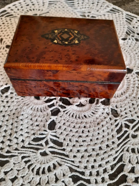 Lot De 2 Boîtes à Bijoux Anciennes - Couleurs Vintage, Décoration Ou Rangement