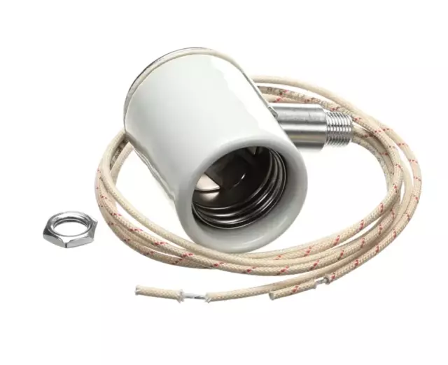 Hatco R02.30.051.00 Lamp Socket, Single, 24" Leads, 250V Genuine OEM Part