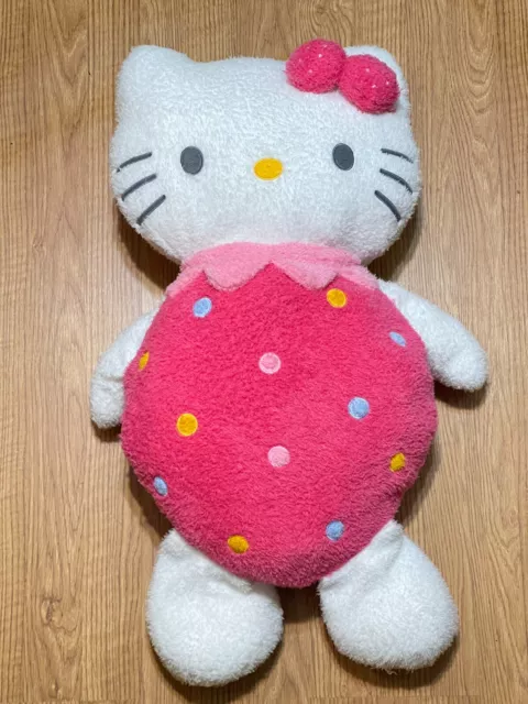 HUGE Super Large 30" x 21" x 8" Hello Kitty Big Plush Doll Sanrio Pink