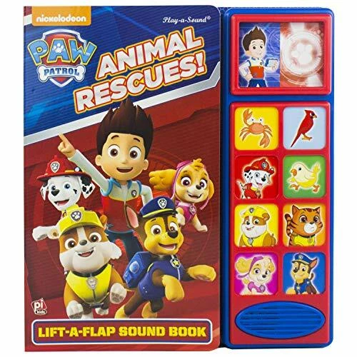 PAW PATROL LIFT A Flap Sound Book. Nickelodeon 9781503731462 Free ...