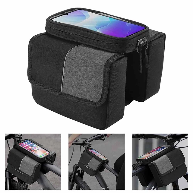 ROAD BIKE TOP Tube Bag Secure Attachment with Triangle Sticky Stickers