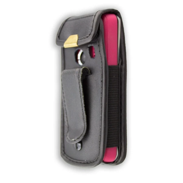Housse Ceinture Cuir Pour Nokia 1110 / 1110i / 1112 - Caseroxx, Noir, Neuve