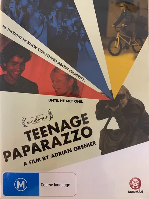TEENAGE PAPARAZZO DVD Documentary (Adrian Grenier) BRAND NEW!