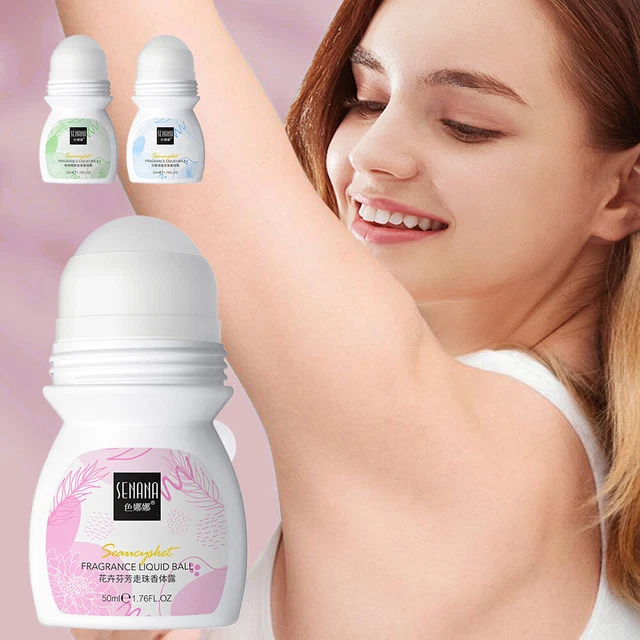 50 ml Roll-On 48H Desodorante Ligero Sudor Axilas Refrescante Cuerpo Loción Perfume