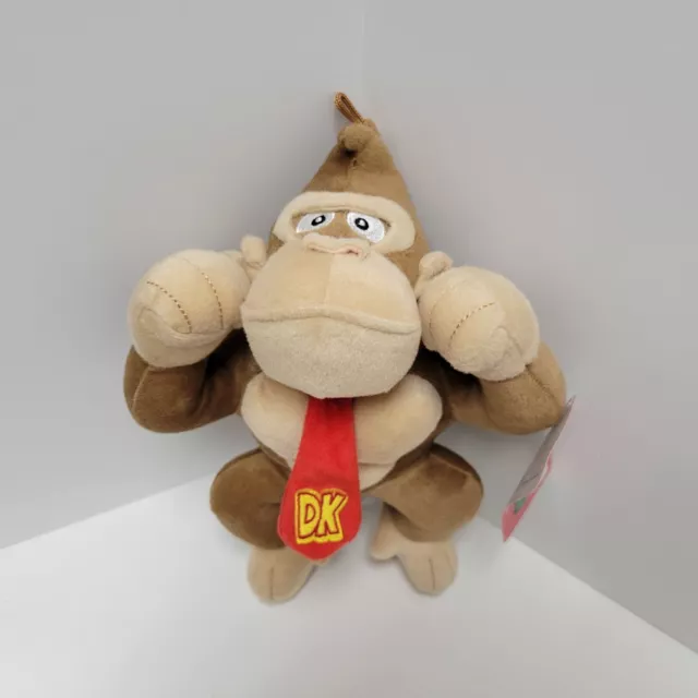 NEW Super Mario Bros Donkey Kong Plush Doll Stuffed Animal Soft Toy 10" Nintendo