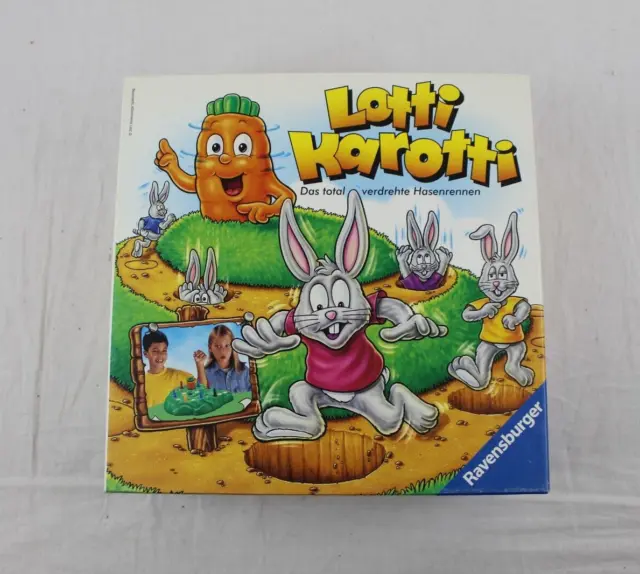 Lotti Karotti Das total verdrehte Hasenrennen, Kinderspiel, Ravensburger