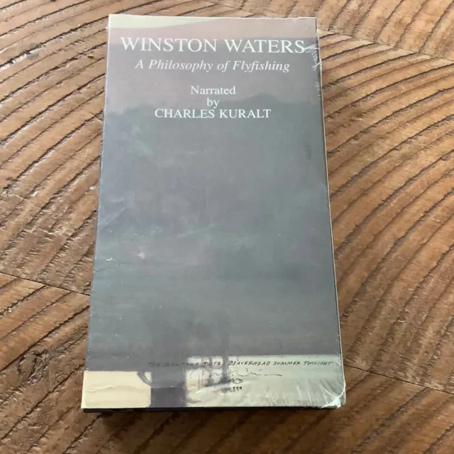 Winston Waters A Philosophy of Flyfishing VHS Charles Kuralt Rod Company Trout