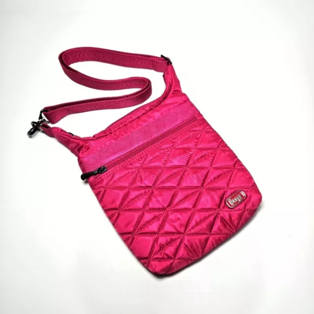 LUG RFID Skipper 2.0 Pink Shoulder Cross Body Bag Purse