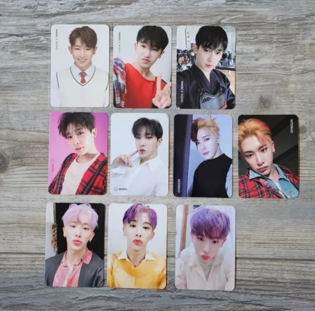 Monsta X Wonho Photocard Set