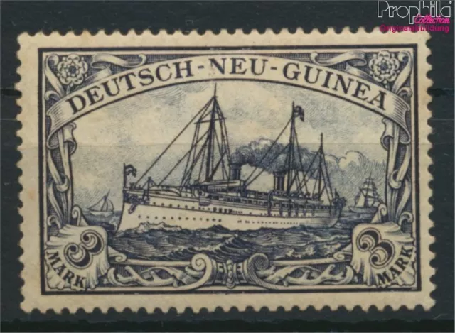 Briefmarken Deutsch-Neuguinea 1901 Mi 18 mit Falz Schiffe, Boote(9519792