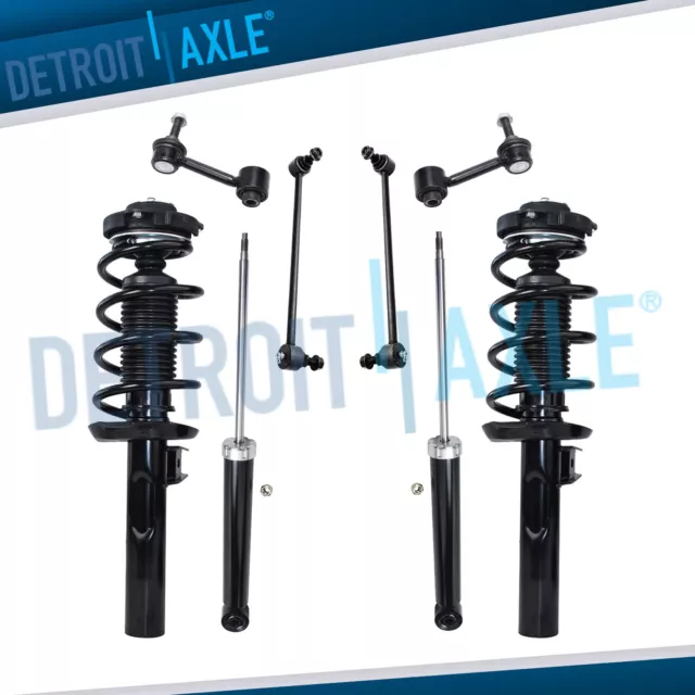 Front Struts Rear Shocks Kit for VW Jetta Passat Rabbit Golf CC Audi A3 Quattro