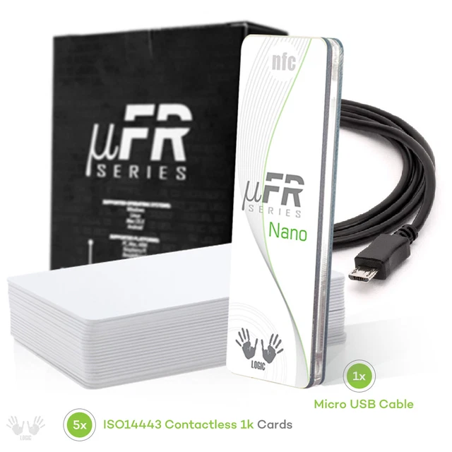Lecteur NFC/RFID Writer – USB 2.0 Plug And Play – Compatible Windows, Linux, Mac – NEUF