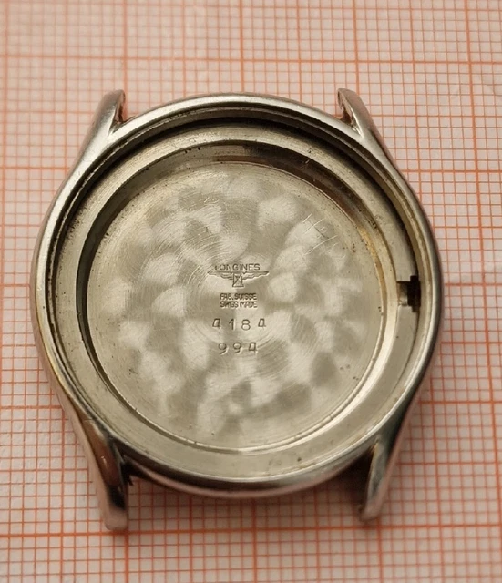 Orologio Longines ref 4184 all steel CASSA  CAL.994.1 Uomo Vintage Ultra Piatto
