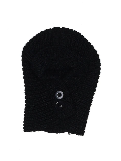 Unbranded Women Black Beanie One Size