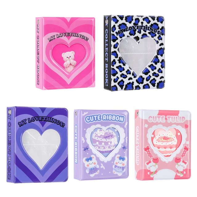 Estuche de almacenamiento de imágenes con soporte para tarjetas Polaroid