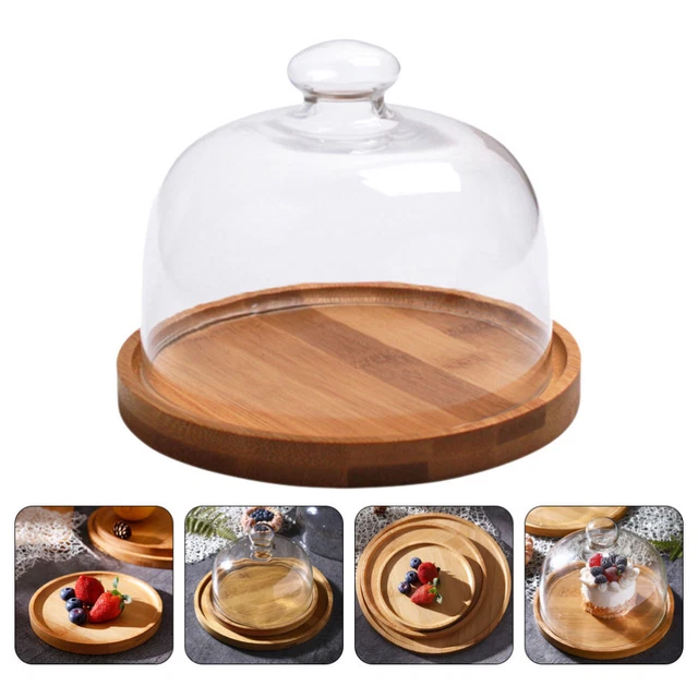 Porta Torte Rotondo Portatile 26 Cm Con Manico E Coperchio Ermetico - Contenitore In Plastica Per Dolci, Snack E Panini - Verde - 5