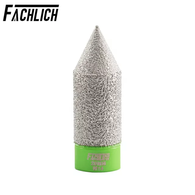 25mm Diamond Milling Chamfer Finger Bit Tile Granite Porcelain for M14 Grinder