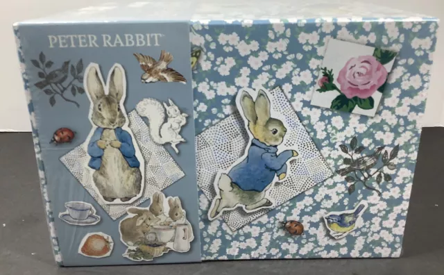 Beatrix Potter Peter Rabbit Keepsake Baby Record Storage Box 2 Drawers Easter