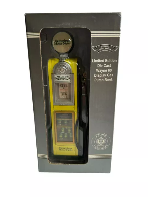 HEMMINGS MOTOR NEWS Wayne 60 Gas Pump Bank Diecast Replica 1:12 Scale LIMITED