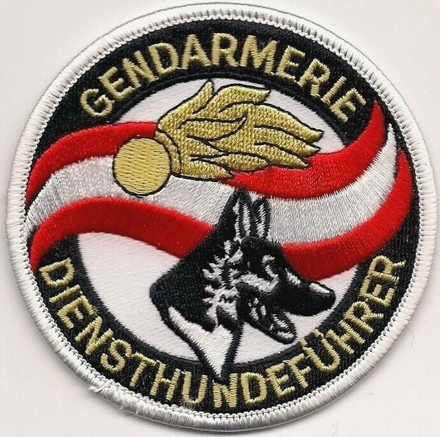 Polizeimemesshop K9 Hundeführer Patch - Textil-Aufnäher Für Polizei & Diensthundeführer