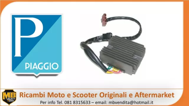 Regolatore Di Tensione Piaggio X8 400 2006 2007 2008 Originale