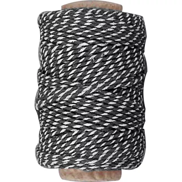 BASTELMATERIAL BAUMWOLLSCHNUR 1,1 mm BAUMWOLL-SCHNUR BASTELN DEKORIEREN