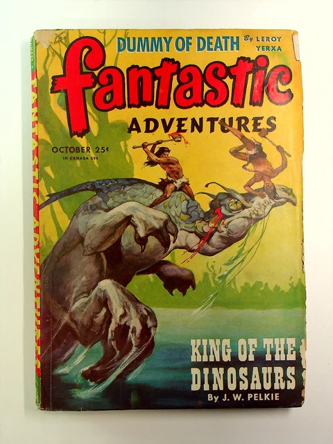 Fantastic Adventures Pulp / Magazine Oct 1945 GD/VG 3.0