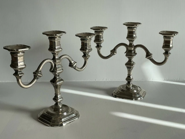 Chandelier - (4) - Argenté, métal