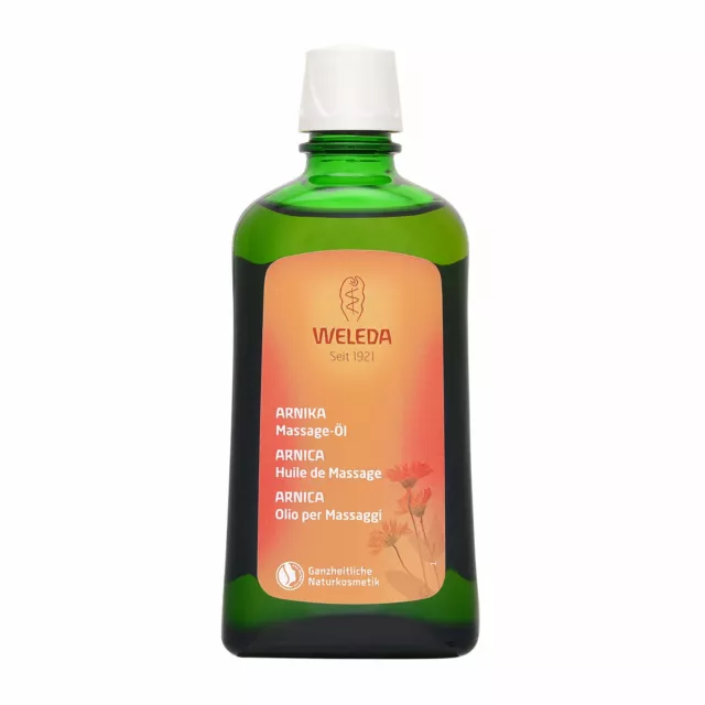 1 PC Weleda Arnica Massage Oil 200ml Rejuvenate Restore Tired Muscle Body Care