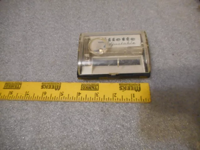 Vintage GILLETTE Adjustable razor and case