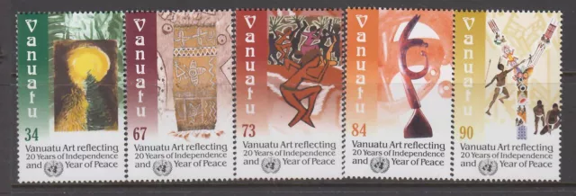 Vanuatu - 20th Anniversary of Independence (Set MNH) 2000 (CV $12)