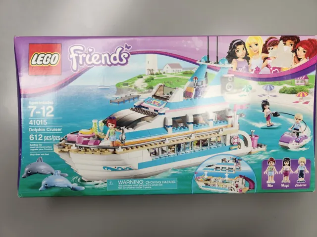 LEGO Friends Dolphin Cruiser 41015 New Sealed Retired