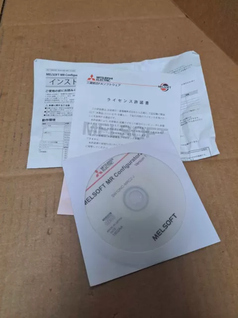 Mitsubishi Electric MELSOFT MR Configurator2 Ver. 1 Setup Software SW1DNC-MRC2-J