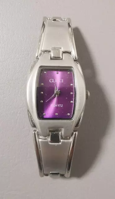 Gucci Damen Uhr 9000L mit Edelstahlarmband Quartz ohne Box Swiss