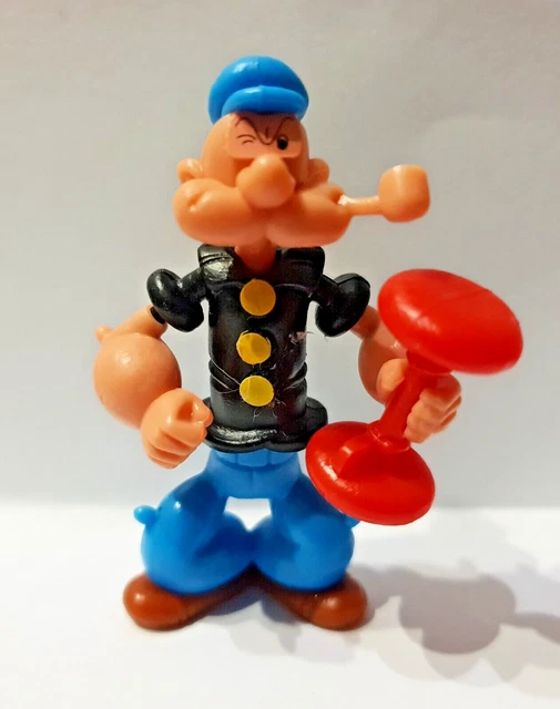 U-Ei Componibili Kinder Steckiguren Popeye - Braccio Di Ferro Peso Rosso