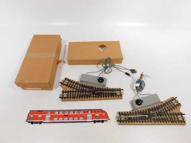 AP646-1 #15x Märklin H0/00 / AC Section de Voie Courbé Voie M pour 3600 AP646-1 #15x Märklin H0/00 / AC Section de Voie Courbé Voie M pour 3600