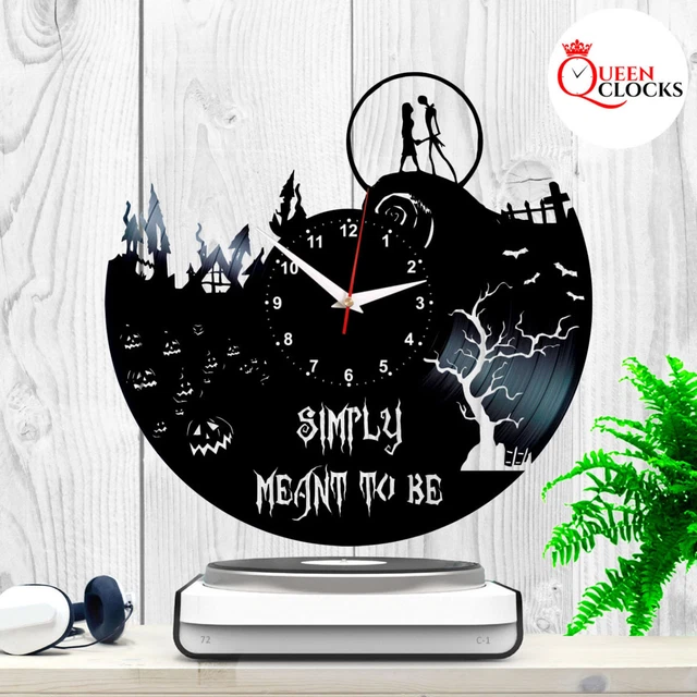 JACK SKELLINGTON NIGHTMARE Before Christmas Vinyl Record Wall Clock Gifts Decor 12.99 PicClick JACK SKELLINGTON NIGHTMARE Before Christmas Vinyl Record Wall Clock Gifts Decor 12.99 PicClick