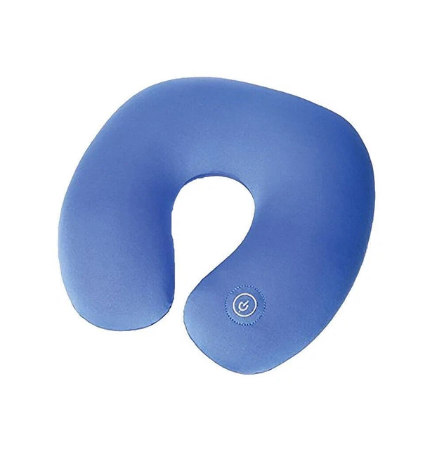 Nouveau oreiller de voyage en forme de U oreillers cervicaux relaxant doux... 4