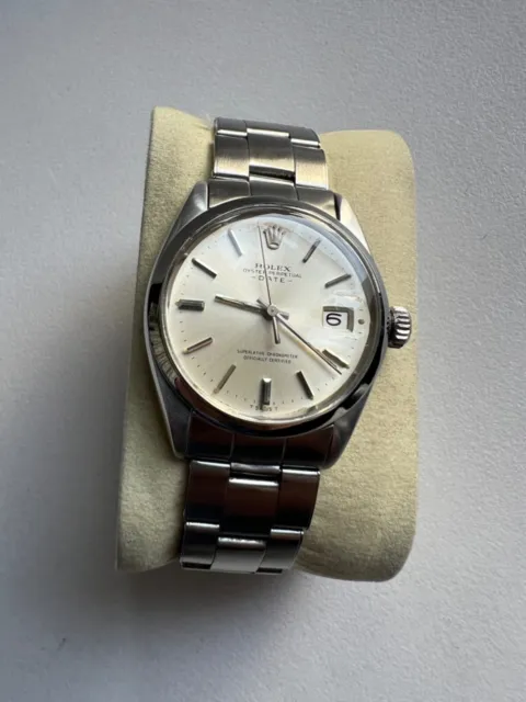 Rolex Oyster Perpetual Date Automatic stainless steel  watch,ref. 1500 cal.1570