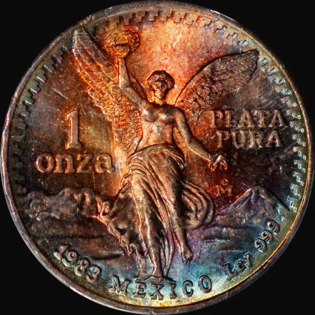 PCGS MS67 1983 MO Messico 1 Libertad Argento Onza, Monster Tonificante