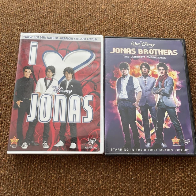 Disney Jonas Brothers 2 DVD Lot