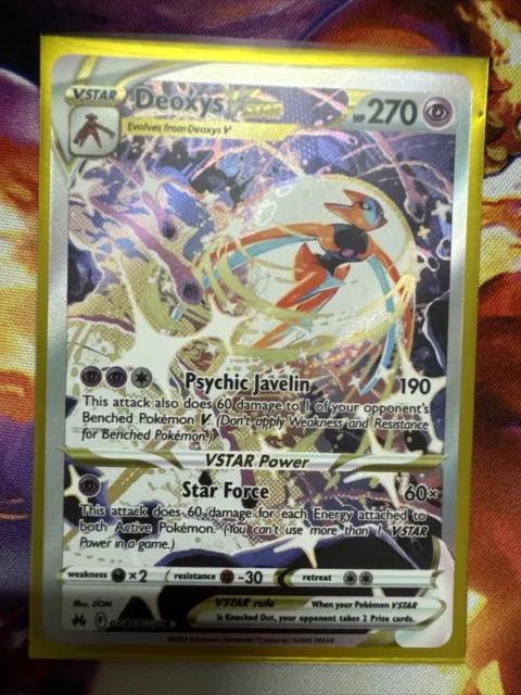 Deoxys VSTAR bursts into the Galarian Gallery in #PokemonTCG