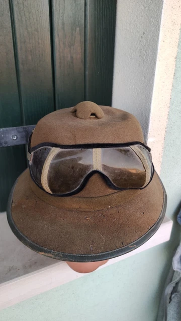 TROPENHELM WEHRMACHT Original wh wk  ww2 stahlhelm konvolut afrika 1942