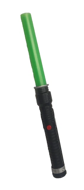 Vintage Hasbro 1999 Star Wars Qui Gon Jinn Jedi Lightsaber Lights & Sounds
