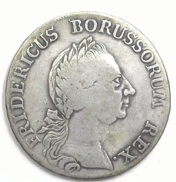 Prussia German States 1764-F~ Silver Thaler